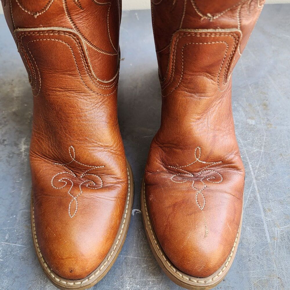 1970's/80/s Dingo Leather Boots | Nash Vintage Collective