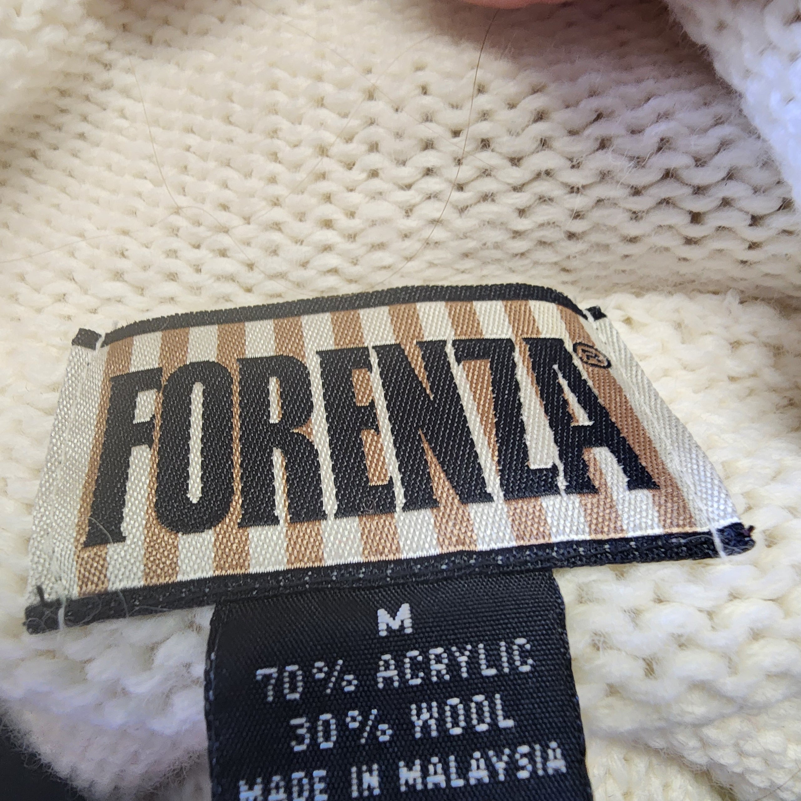 80 s Forenza Cream Sweater