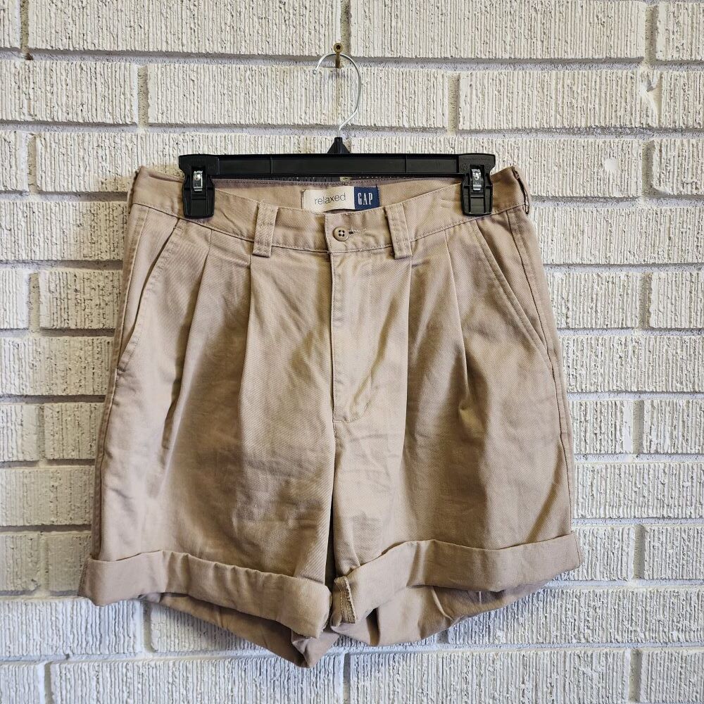 GAP Pleated Khaki Shorts